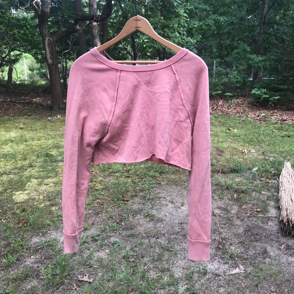 Free People Crop Sweater